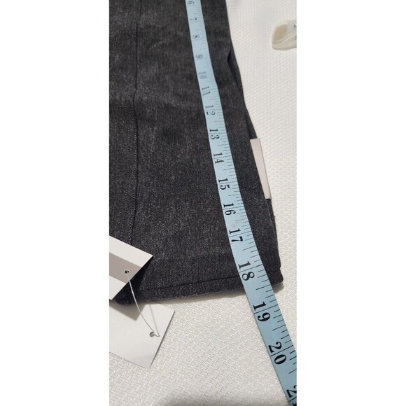 Peace And Pearls Leggin Women Medium Color Gray charcoal Tummy Control (B4) - Picture 6 of 12